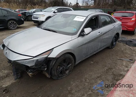 2022 Hyundai Elantra Sel from USA, damaged, VIN 5NPLS4AG9NH076692